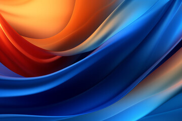 Fototapeta premium Abstract background adorned with mesmerizing ripples and waves. Ai generated