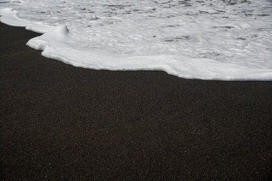Black sand beach at Ajuy, Fuerteventura