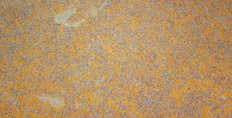 Rust on metal. Authentic metal corrosion. Damaged metal by rust close-up.