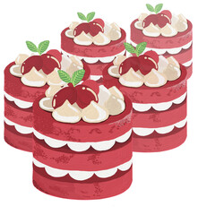 Strawberry cake