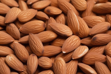 Close up of almonds for background.