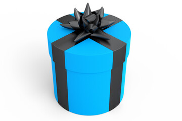 Gift boxes with ribbon and bow isolated on white background. greeting design