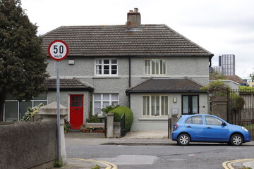 House in the suburbs of Dublin, Ireland