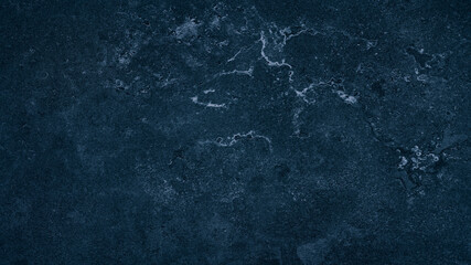 Beautiful  abstract grunge decorative navy blue dark stucco wall background, art rough stylized texture web banner with space for text