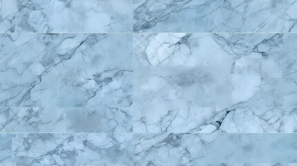 Obraz premium light blue panoramic background from marble stone texture for design tile wall art pattern