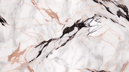 white panoramic background from marble stone texture for design tile wall art pattern bronze black gold