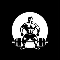 Gym - High Quality Vector Logo - Vector illustration ideal for T-shirt graphic