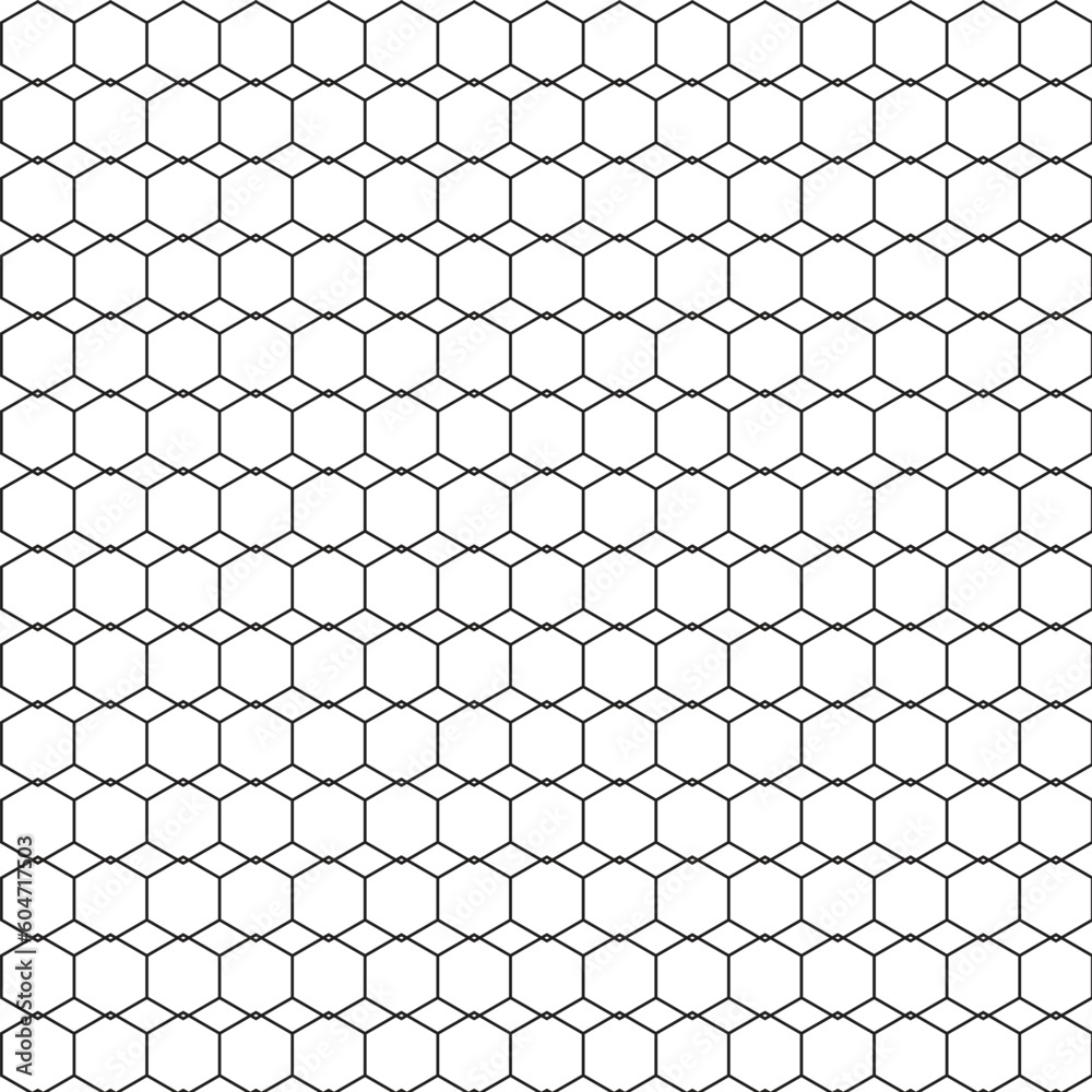 Poster abstract monochrome rhombus fence pattern.