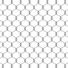 abstract monochrome fence pattern art.