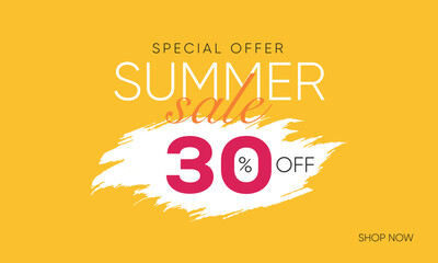 summer sale offer 30% off, summer sale 30% off, summer sale banner, summer sale offer banner design