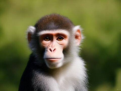 A picture of an monkey volume one created with generative ai, ki