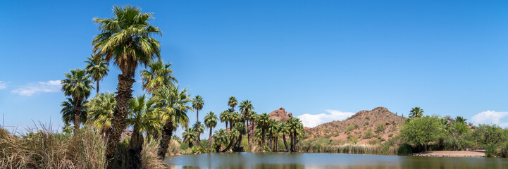 Papago Park in Phoenix Arizona, America, USA. 
