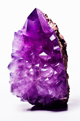 Fototapeta premium Large amethyst quartz crystal geode. Generative AI