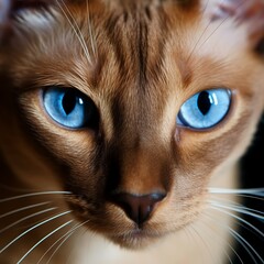 Enchanting Gaze: Mesmerizing Eyes of Tonkinese Cats