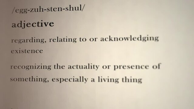 Existential Definition