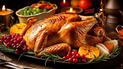 Thanksgiving, thanksgiving country dinner, Thanksgiving Turkey,Generative AI