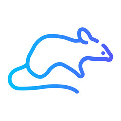 mouse Line Gradient Icon