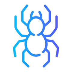 spider Line Gradient Icon