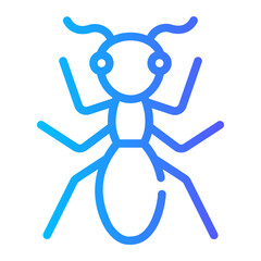ant Line Gradient Icon