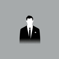 business man icons vector set. Set of vector avatar profile icon in silhouettes. Profile icon. Avatar icons set. Vector