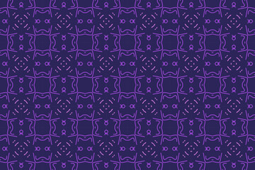 Seamless Pattern with Floral Vector