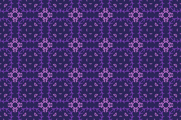 Ethnic Pattern in Repeat and Seamless Style Vector