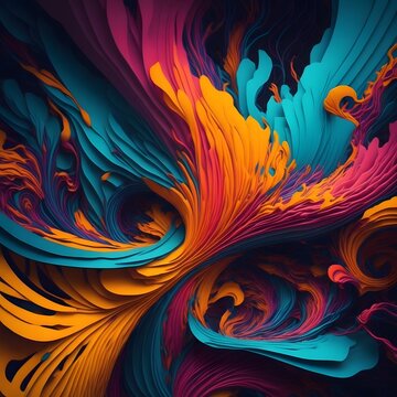 Fototapeta abstract fractal background