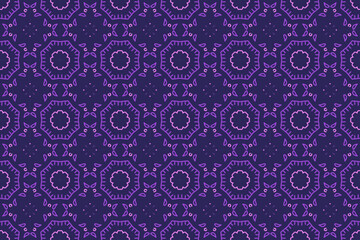Geometric pattern design in dark blue color