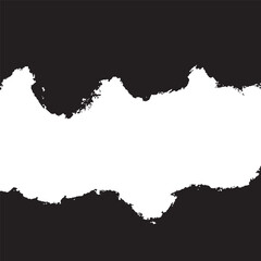 Obraz premium vector illustration of a splash of Milk. Milk splash and blot design. white . milk drop. Dairy product. Healthy food. Liquid blot icon isolated on blue background.