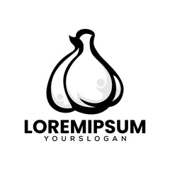 onion icon logo design