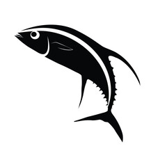 Fototapeta premium tuna fish icon vector