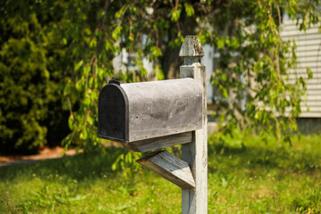 mailbox, symbolizing communication and connection, represents a portal between sender and receiver, a place where messages and correspondence find their way, bridging distances and connections