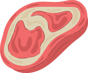 Meat Eid Al-Adha Illustration