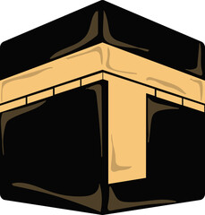 Kaaba Eid Al-Adha Illustration