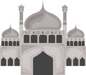 Mosque Eid Al-Adha Illustration