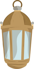 Lantern Eid Al-Adha Illustration