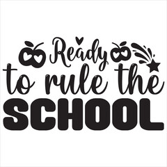 Ready to rule the school