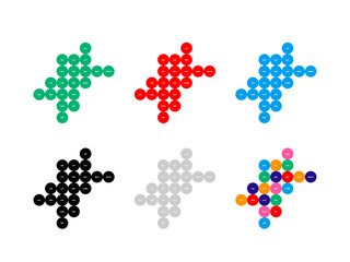 愛媛県　地図_デフォルメ④