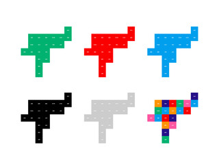 佐賀県　地図_デフォルメ③