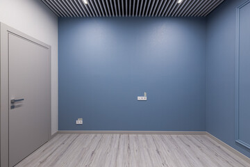 New empty office after renovation without furniture and computers