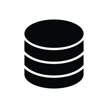 Database server vector icon