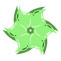 Abstract design flat element illustration. Perfect for icons, logos, photo elements, posters, banners, stickers