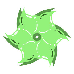 Abstract design flat element illustration