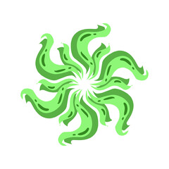 Abstract design flat element illustration