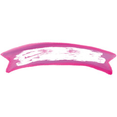 Ribbon banner pink.