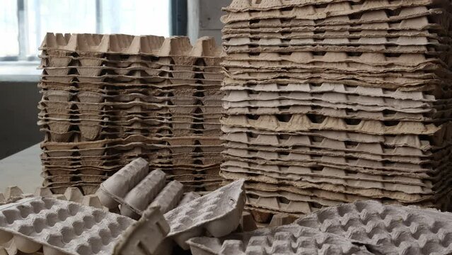 Paper Egg Cartons molded pulp is often considered a sustainable packaging material since it is already produced from recycled materials and can be recycled