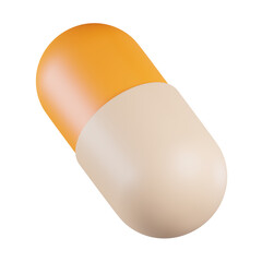 Medicine Pill 3D Icon