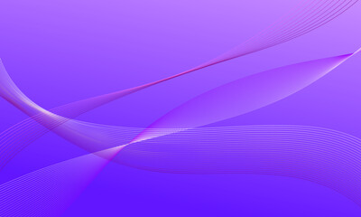 violet blue lines curve wave with soft gradient abstract background