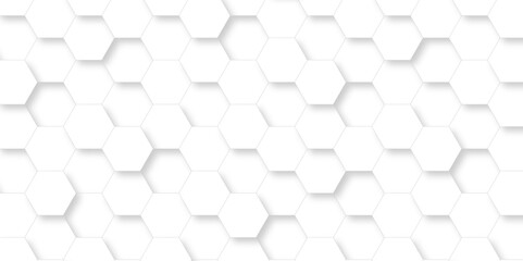 	
3d background with hexagons backdop backgruond. Abstract background with hexagons. Hexagonal background with white hexagons backdrop wallpaper with copy space for text.