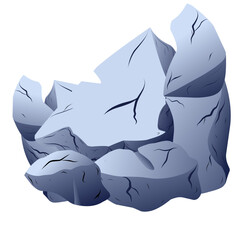 illustration of a rock